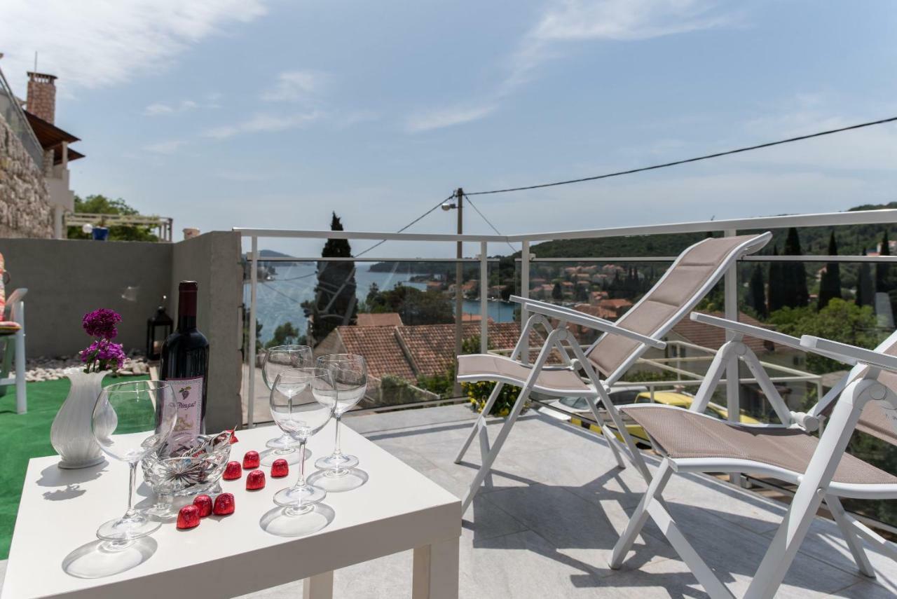 De Luxe Apartment Mediteran 1**** Zaton  Buitenkant foto