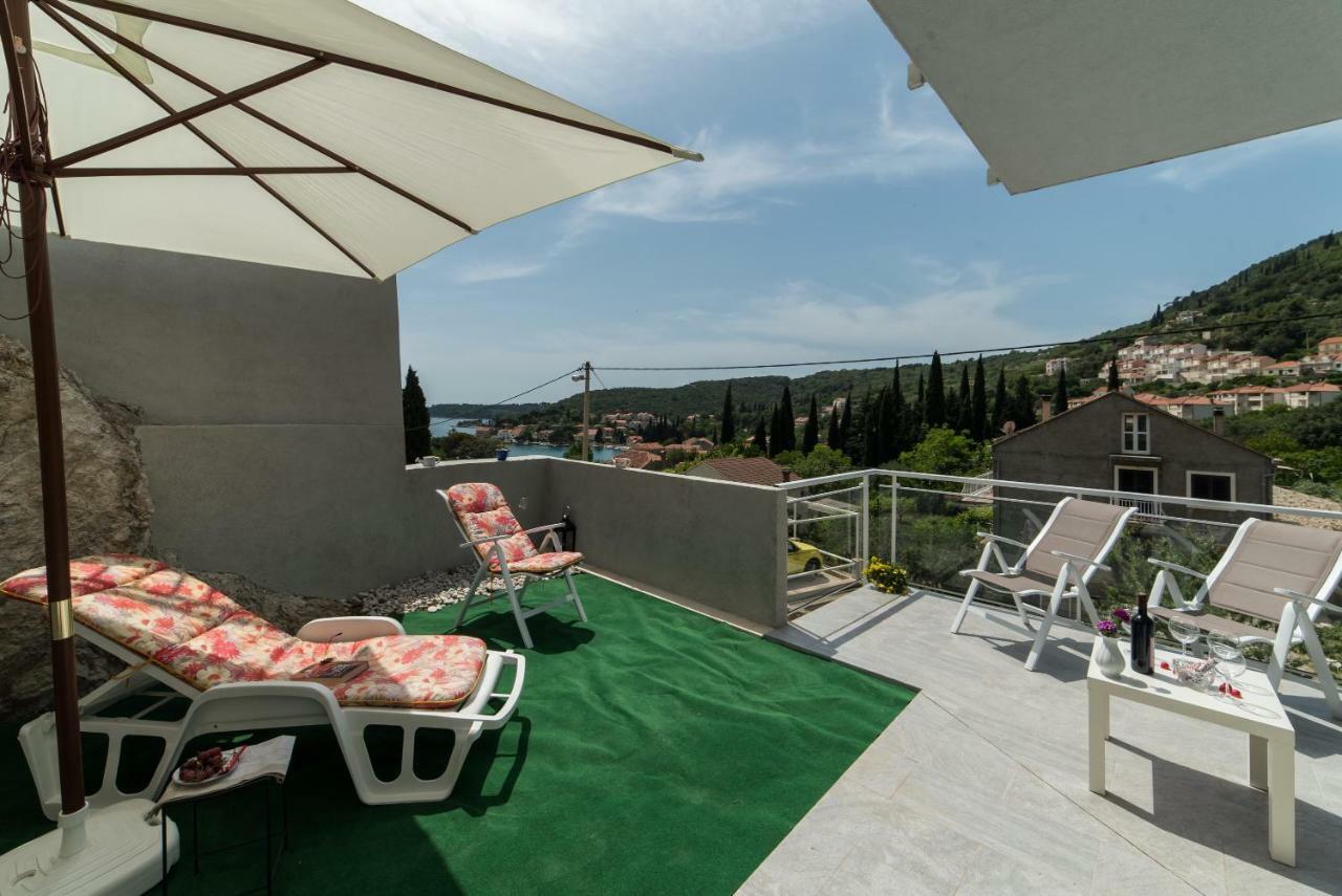 De Luxe Apartment Mediteran 1**** Zaton  Buitenkant foto